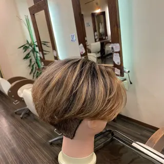 ショート カラー メンズ 高取 大将のヘアスタイル