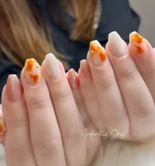 ネイル infinity skyのネイルデザイン