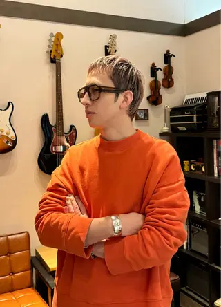 ショート カラー メンズ シルエット所属・シルエット Reinaのヘアスタイル