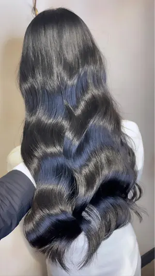 ロング カラー 泉 堅也のヘアスタイル