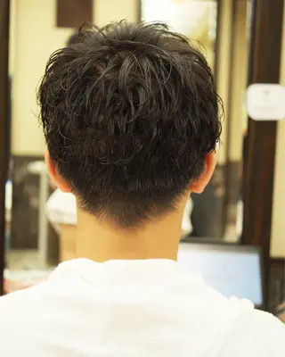 パーマ メンズ GranCieux 水戸/まつパ🧡黒柳のマツエク・マツパデザイン