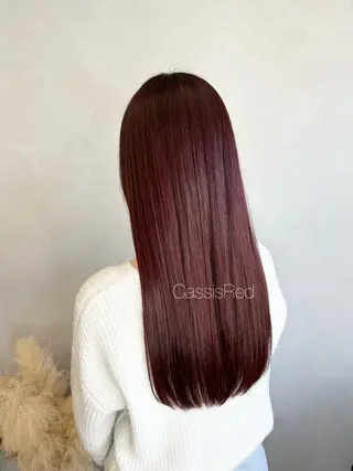 ロング カラー 暖色･似合わせカラー (廣石沙英🎀)のヘアスタイル