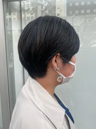 ショート ❤️パーマ美容師✂︎ 井口美緒のヘアスタイル