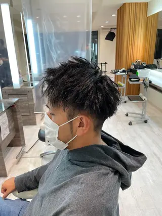 ショート メンズ ✨ダメージを感じない 美髪ヘア✨　野口春貴のヘアスタイル