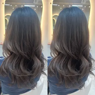 ロング ブリーチ無しダブル カラー🦕まどかのヘアスタイル