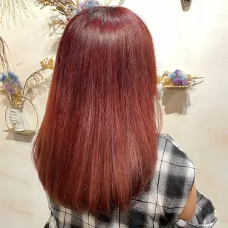 ロング カラー 青田 明日海のヘアスタイル