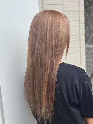 ロング カラー 阿部 海翔のヘアスタイル