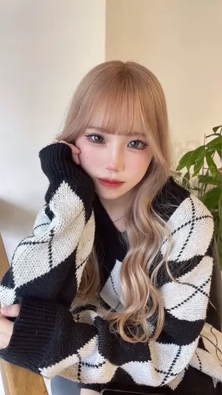 カラー amoretto 天文館店kiraのヘアスタイル