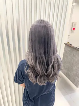 ロング カラー 野崎 孝章のヘアスタイル