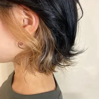ミディアム AIRFLOW所属・韓国ヘア ユイカのヘアスタイル
