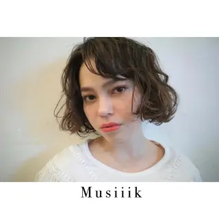 ショート パーマ Musiiik hairのヘアスタイル