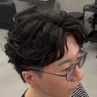 ショート ヘアアレンジ メンズ 【札幌メンズ特化】 🔥RIKU🔥のヘアスタイル