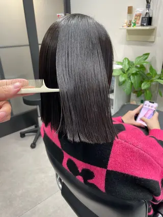 ミディアム 髪質改善will hairdesignのヘアスタイル