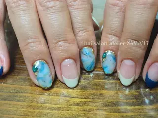 ネイル ヘアーサロン大野所属・nailsalon SWATiのネイルデザイン