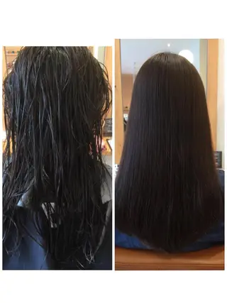 セミロング ロング ツヤ髪専門美容師 桑原 和誠のヘアスタイル