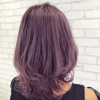セミロング カラー ヘアアレンジ PoNy所属・本間 隼人のヘアスタイル