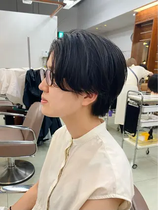 ショート サトウ リョウのヘアスタイル