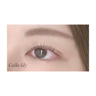 マツエク・マツパ Calla lilyのマツエク・マツパデザイン