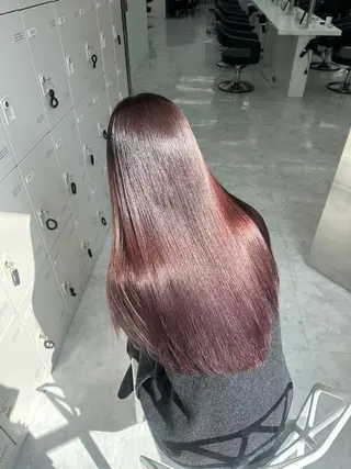 カラー 美艶髪🫧髪質改善 韓国レイヤー🇰🇷のヘアスタイル