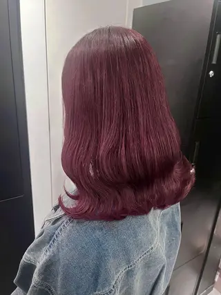 ミディアム カラー ダブルカラー🫐 /まゆ🎀のヘアスタイル