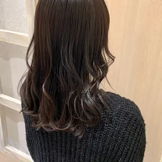 ミディアム カラー ハイトーンカラー/ ケアブリーチ🎀あやのヘアスタイル
