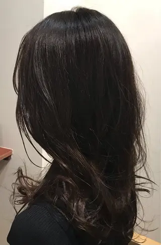 セミロング with a smile所属・安藤 博信のヘアスタイル