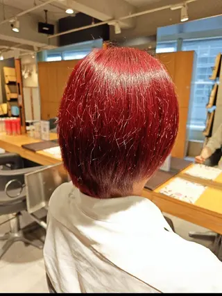 カラー メンズ 美容室Lee京橋店所属・Lee京橋店 ゆみかのヘアスタイル