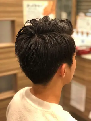 ショート メンズ 銀座マツナガ所属・立野 椋大のヘアスタイル
