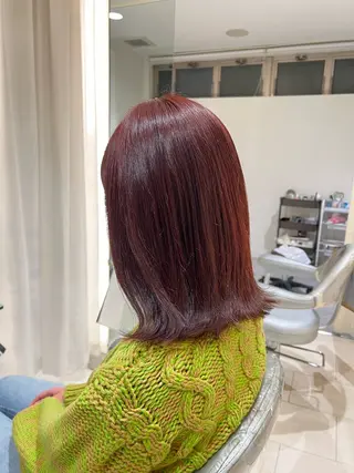 カラー 久永 菫のヘアスタイル