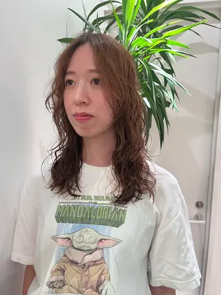 ロング パーマ tricca daikanyama所属・縮毛矯正/ボブ/ 🌱長尾朋弥🌱のヘアスタイル