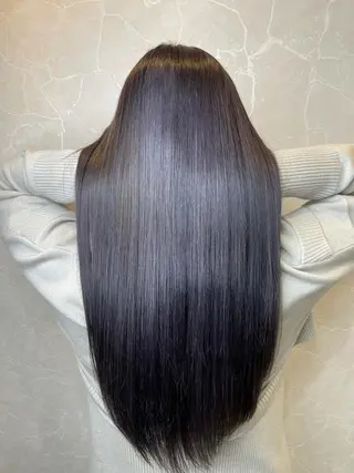 ロング カラー ヘアアレンジ FONS 🤍yurika🤍のヘアスタイル