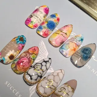 ネイル pureru所属・Pureru✨ 🌹yukoのネイルデザイン