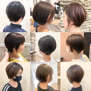 ショート 地毛風ストレート ⚡️下ノ村柊斗⚡️のヘアスタイル