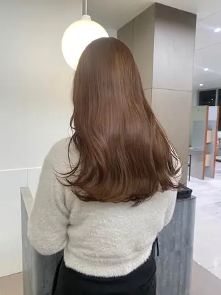 ロング カラー 高発色ブリーチ/ ハイレイヤー🪽aiのヘアスタイル