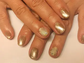 ショート AQUA nailのネイルデザイン