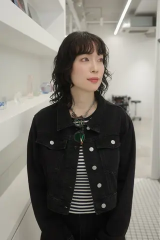 ショート パーマ 🌱ぱつっと/ボブ 🌱のヘアスタイル