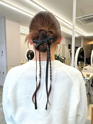 ヘアアレンジ ボブ美容師💛 AYUMIのヘアスタイル