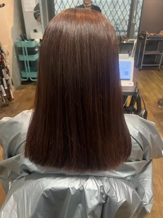 セミロング Lafith hair coco 博多店所属・脇山 真生のヘアスタイル