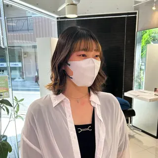 ショート ちさと/メンズ ショート/縮毛矯正のヘアスタイル