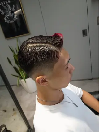ショート カラー パーマ メンズ INTRO SHIBUYA by Fi-Ne所属・💈メンズフェード 特化DAIYA💈のヘアスタイル