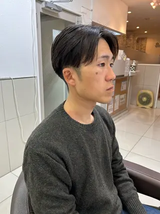 ショート メンズ 大内 雅生のヘアスタイル