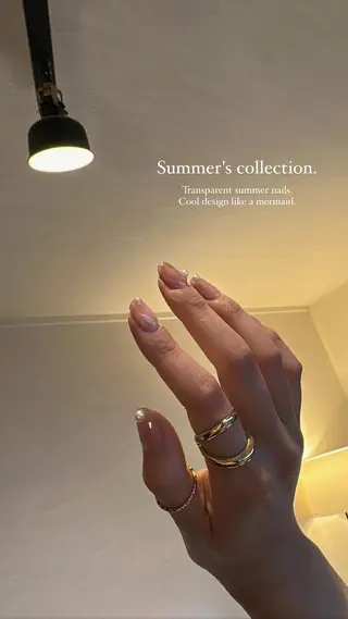 ネイル private nail salon &sumika所属・三輪 絢香のネイルデザイン