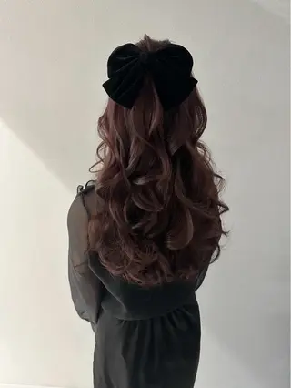 ロング カラー ヘアアレンジ autre所属・大久保 ひでなりのヘアスタイル