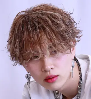 パーマ メンズ 💙垢抜け/モテヘア KEISHO🩶のヘアスタイル