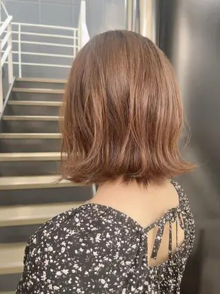 ミディアム 西新/siohair 似合わせ/石尾刻矢のヘアスタイル