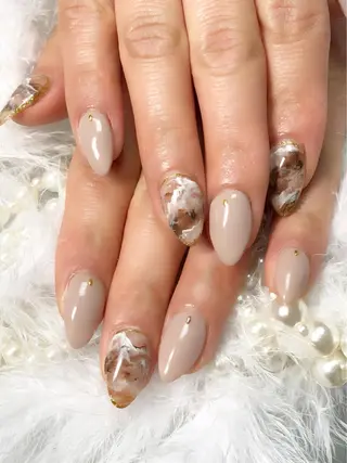 セミロング ネイル CITRAtotal beautyのネイルデザイン