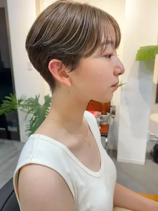 ショート カラー a moment(モーメント)所属・蔵前 デザインカット KOBAYASHIのその他イメージ