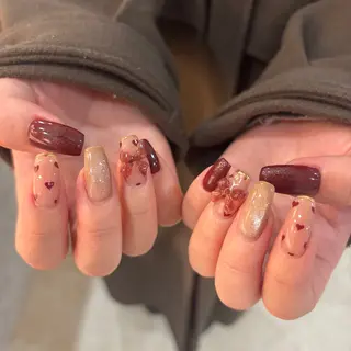 ネイル 栗田 ゆう子のネイルデザイン