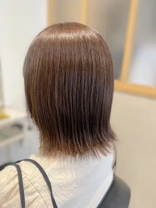 ミディアム 小島あゆ美/髪質改善 /縮毛矯正/ケラコラのヘアスタイル