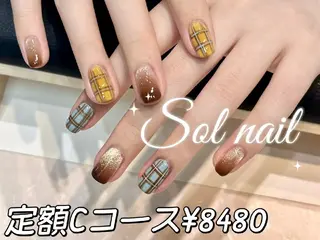 ネイル パラジェル&フィルイン取り扱いサロンSol Nail所属・Sol Nail ミネのネイルデザイン